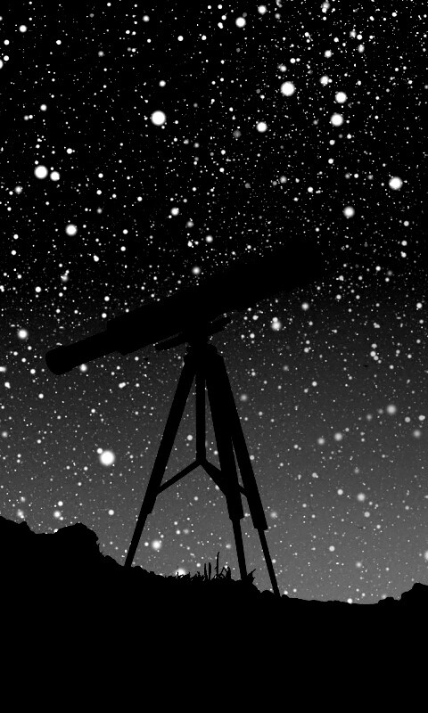 Посмотри в звёздное небо обои