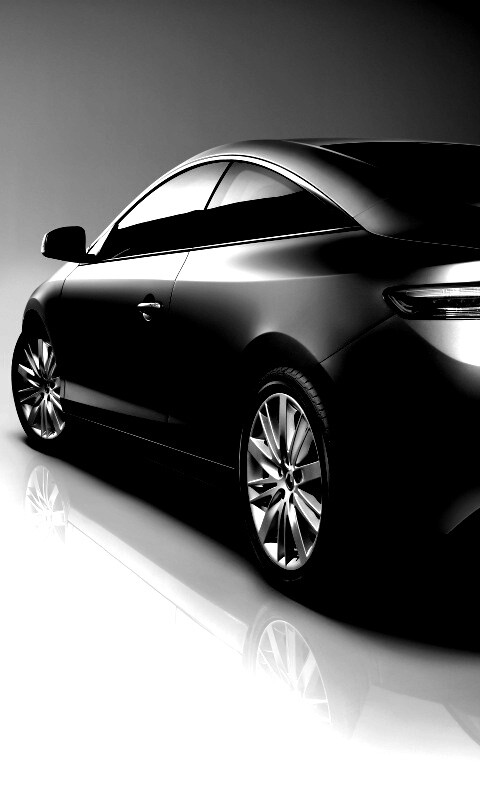 Рено Лагуна: вид сзади обои