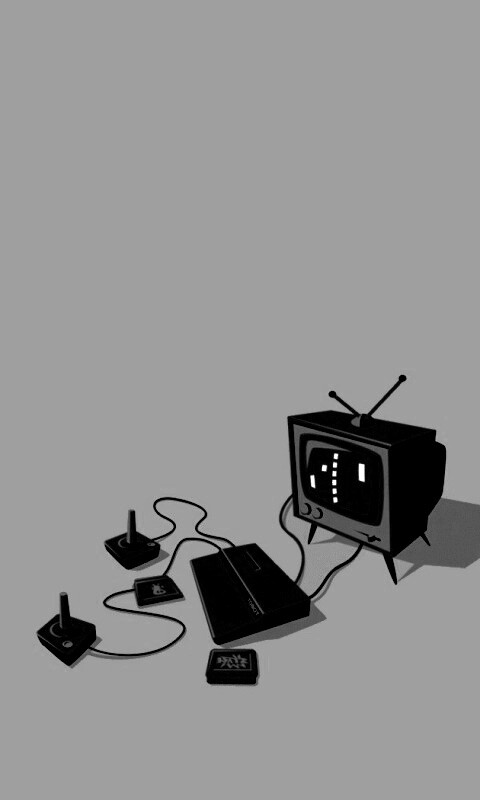 Приставка и телевизор обои