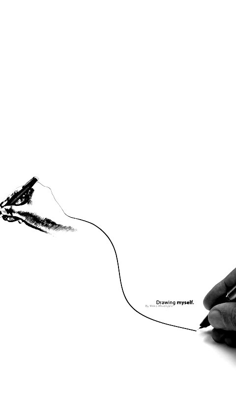 Рисунок - рекурсия обои