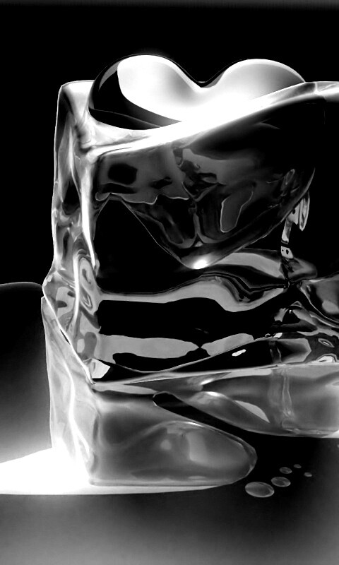 Сердце оттаивает обои