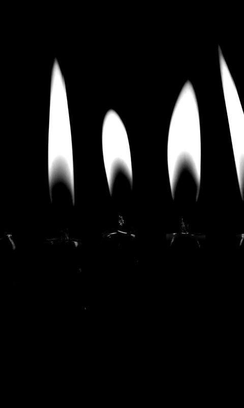 Красные свечи обои