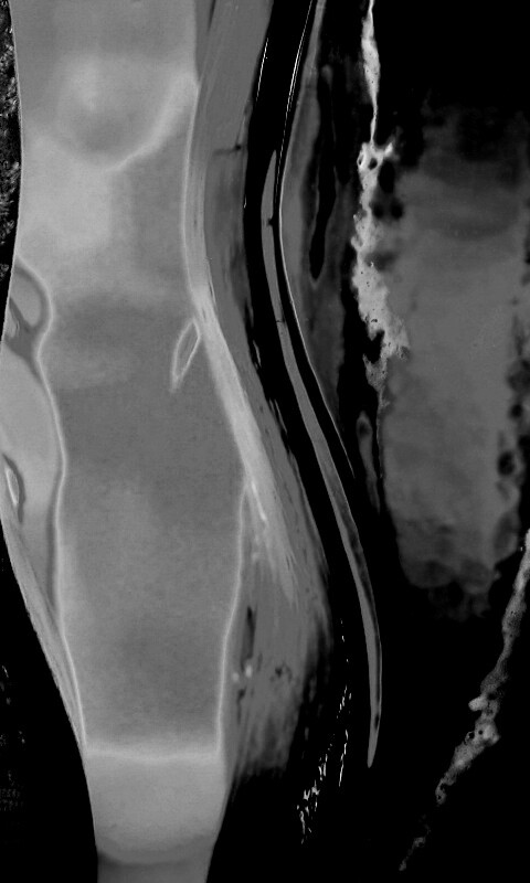 Цветные линии на стекле обои