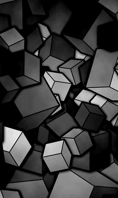 Кубики обои