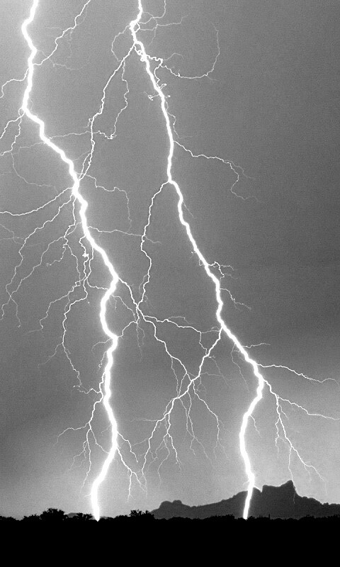 Двойная молния обои