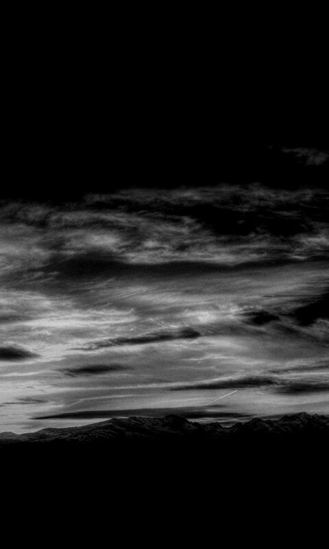 Горный закат обои