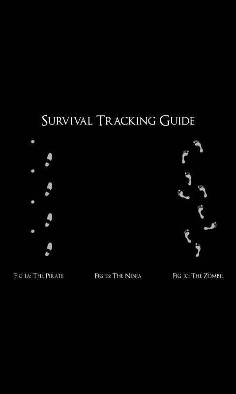 Следы: Пират, Ниндзя, Зомби обои