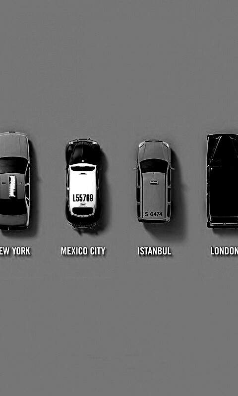 Такси в разных странах мира обои