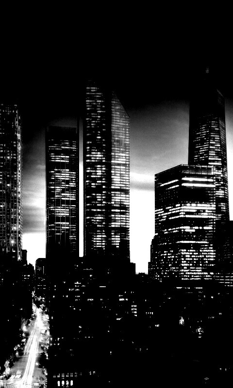 Ночной город обои