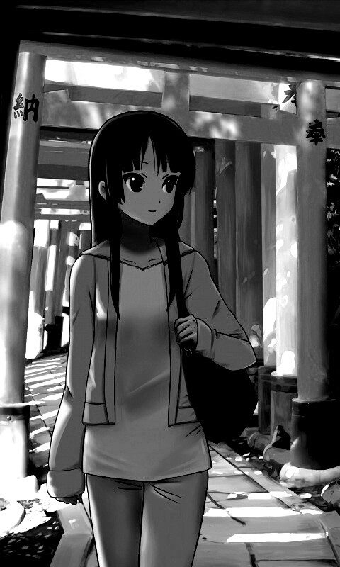 Акияма Мио обои