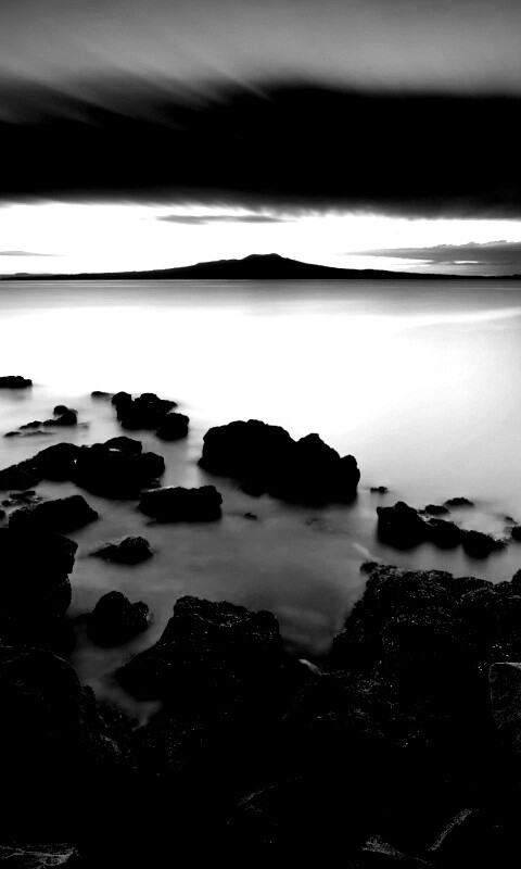 Озеро в тумане обои