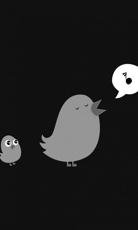 Поющая птица обои