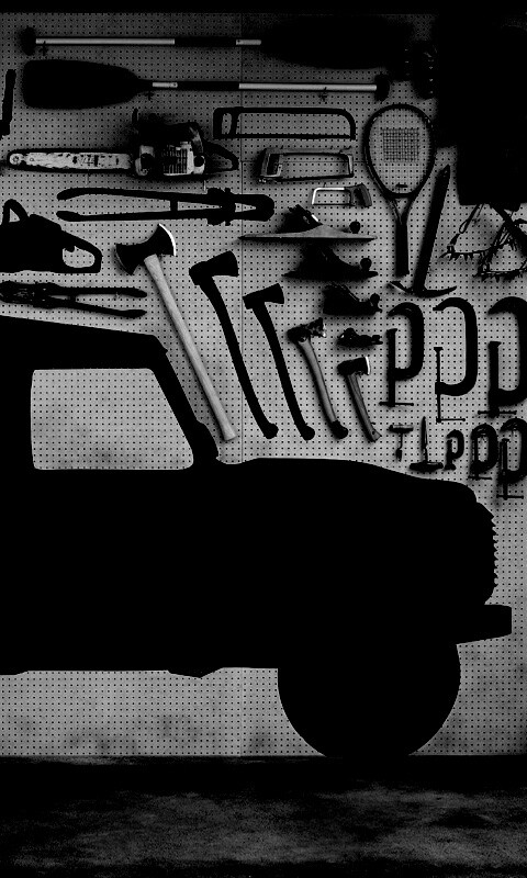 Типичный гараж обои