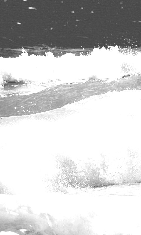 Голубые волны обои