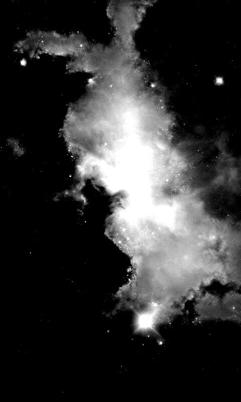 Туманность в далёком космосе обои