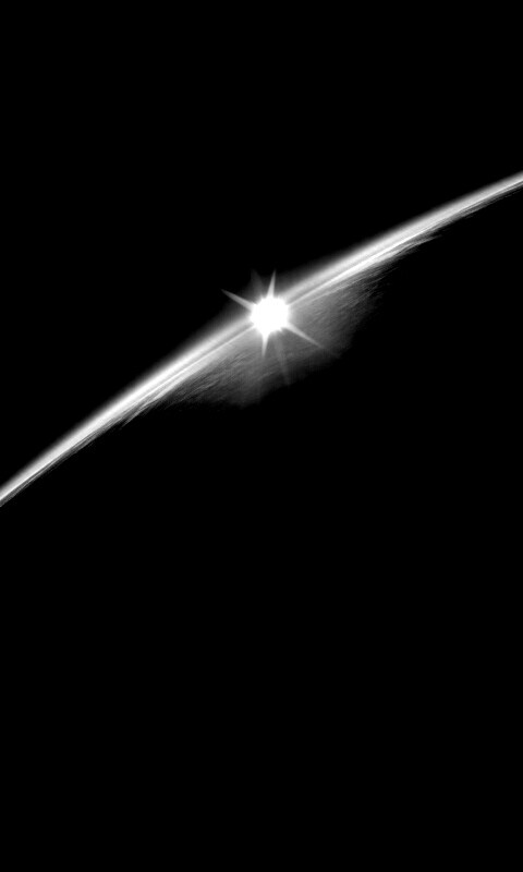 Солнце выглядывает из-за горизонта обои