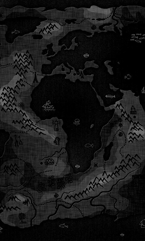 Карта мира наоборот обои