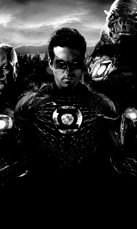 Зелёные фонари обои