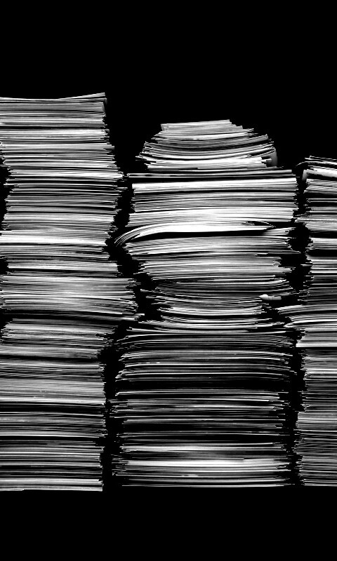 Стопки листов бумаги обои