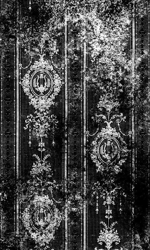 Старинные фиолетовые обои с узорами обои