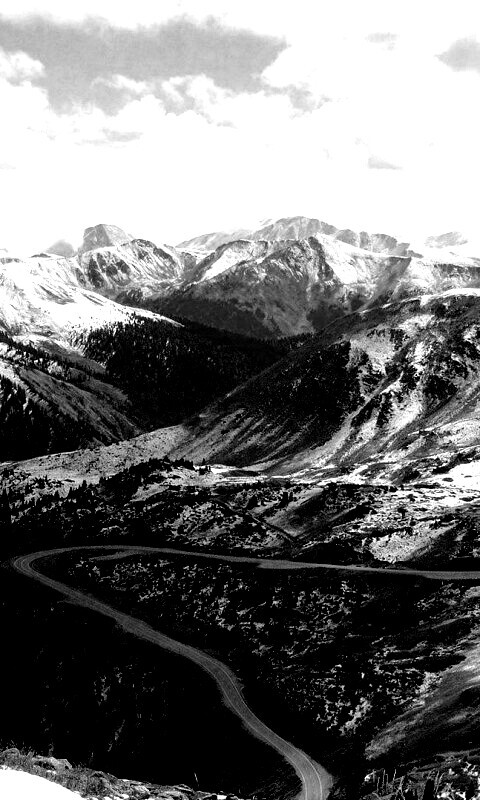 Горная дорога обои