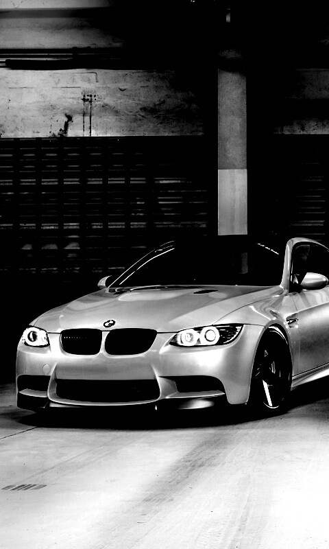 Черный и зеленый BMW M3 обои