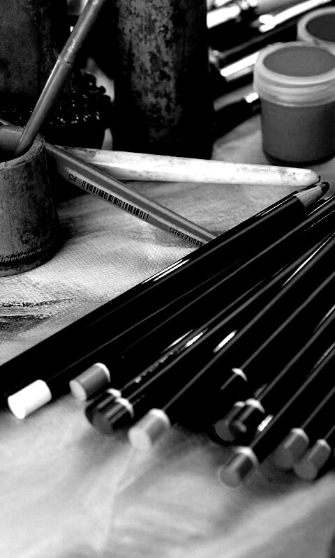 Инструменты художника обои