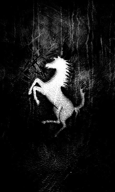 Конь из песка обои