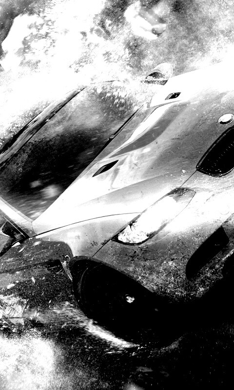 Погоня за оранжевым BMW обои