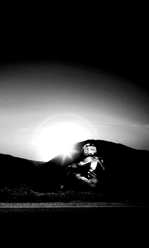 Мотоциклист и мотоцикл обои