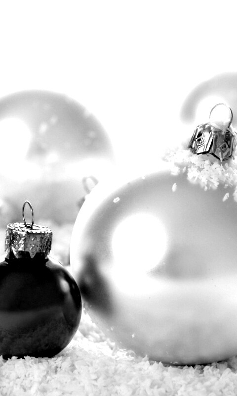 Красно-белые игрушки  обои