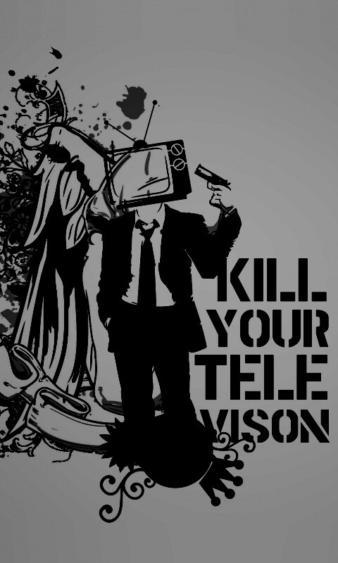Убейте свой телевизор обои