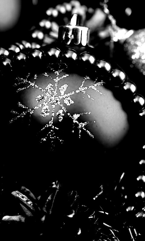 Новогодние украшения для елки обои