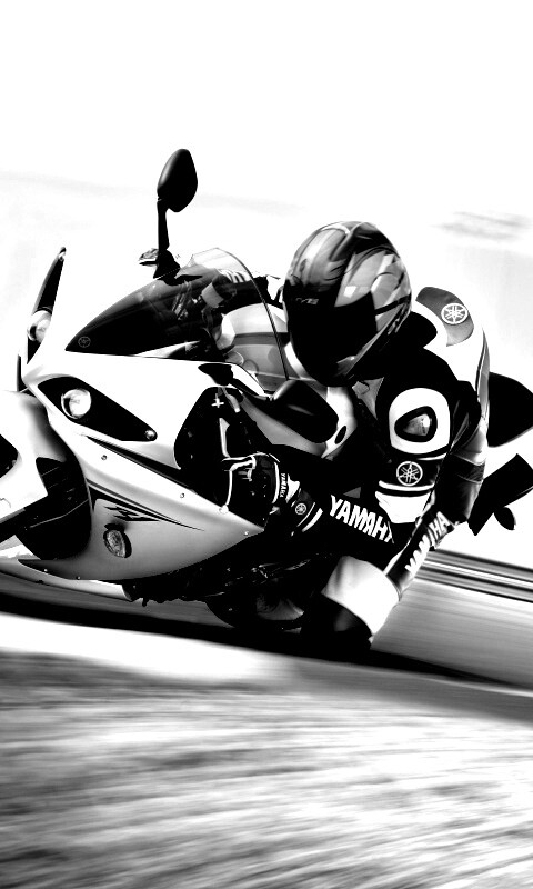 Человек на мотоцикле обои