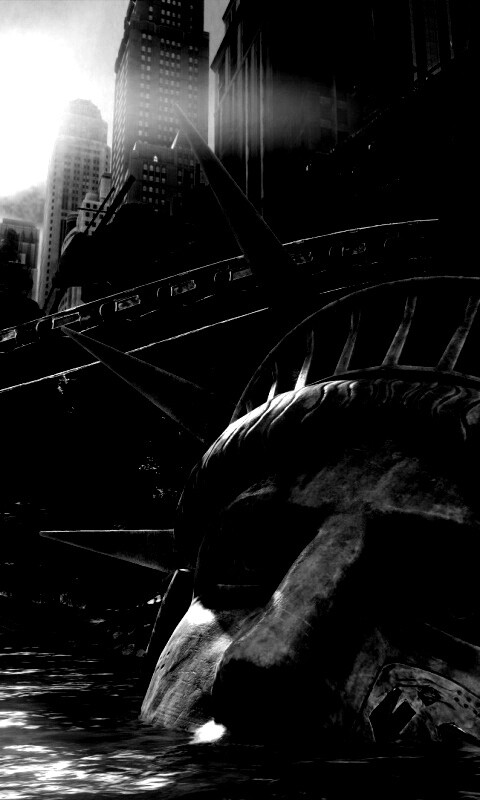 Руины статуи свободы в Crysis обои