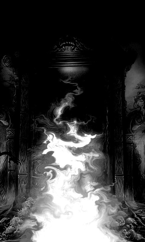 Демонические врата обои