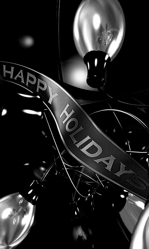 Гирлянда в 3D обои