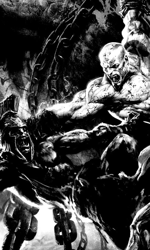 Бог войны обои