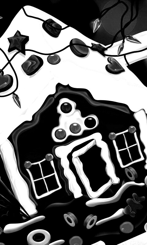 Пряничный домик обои