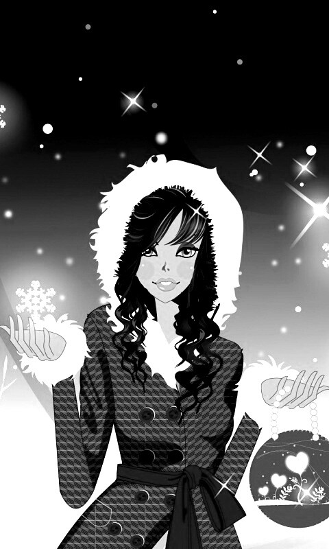 Модный новый год обои