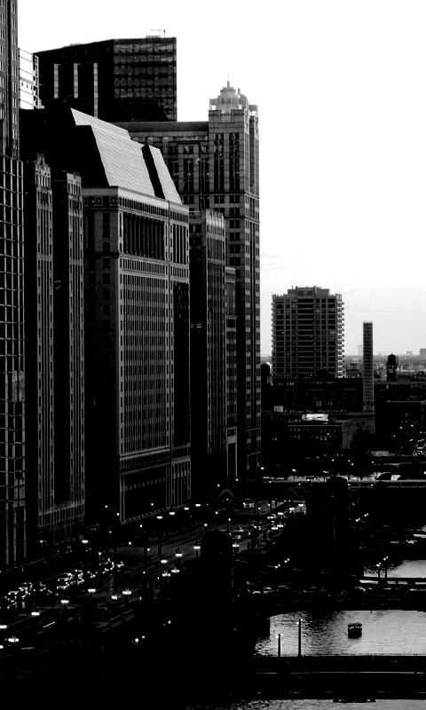 Улицы Чикаго обои