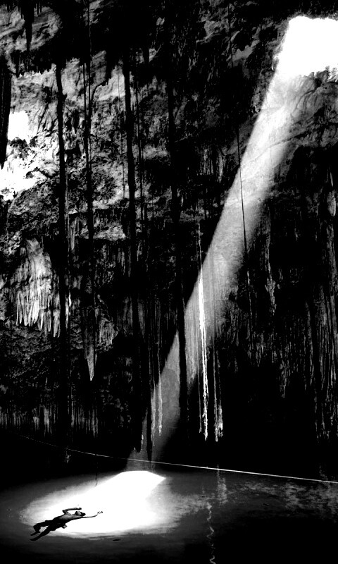 Пещера сталактитов обои