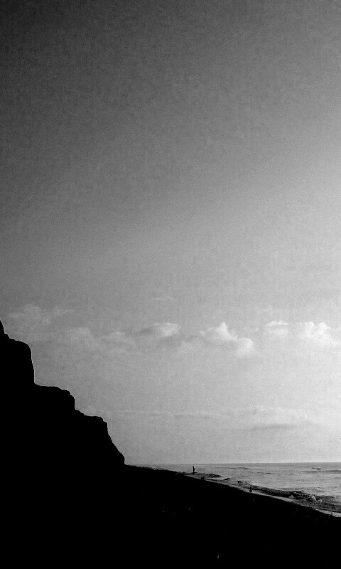 Уединенный пляж обои