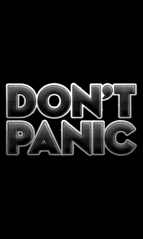 Не паникуй обои