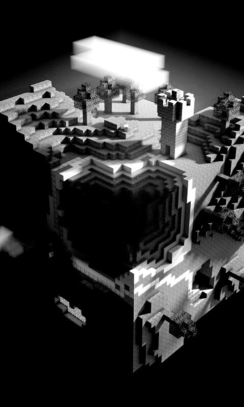 Планета Майнкрафт обои