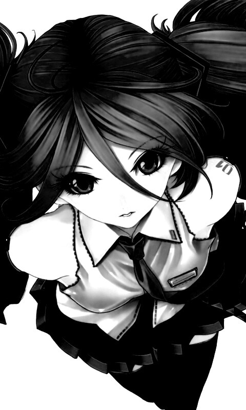 Синеволосая Хатсуне Мику обои