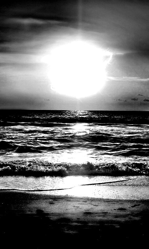 Морской закат обои