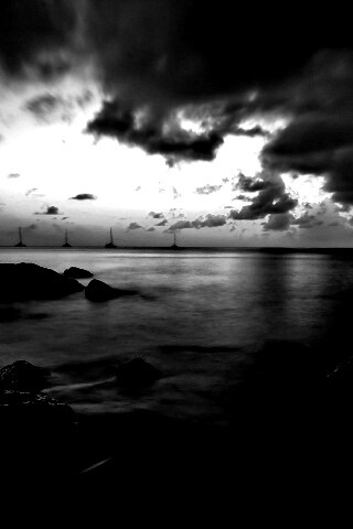 Кровавое море обои