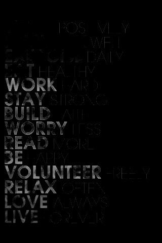 Think possitively обои