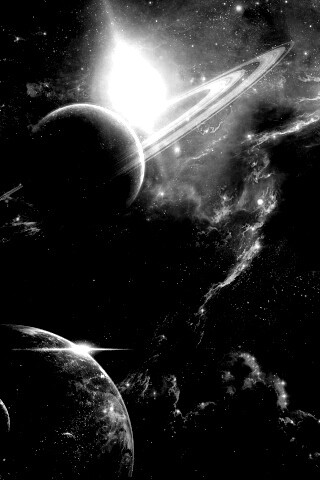 Красные оттенки космоса обои